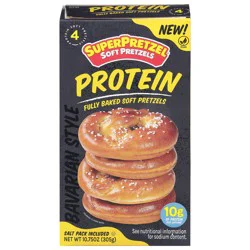 Superpretzel Soft Pretzel 10g Protein 10.75 oz