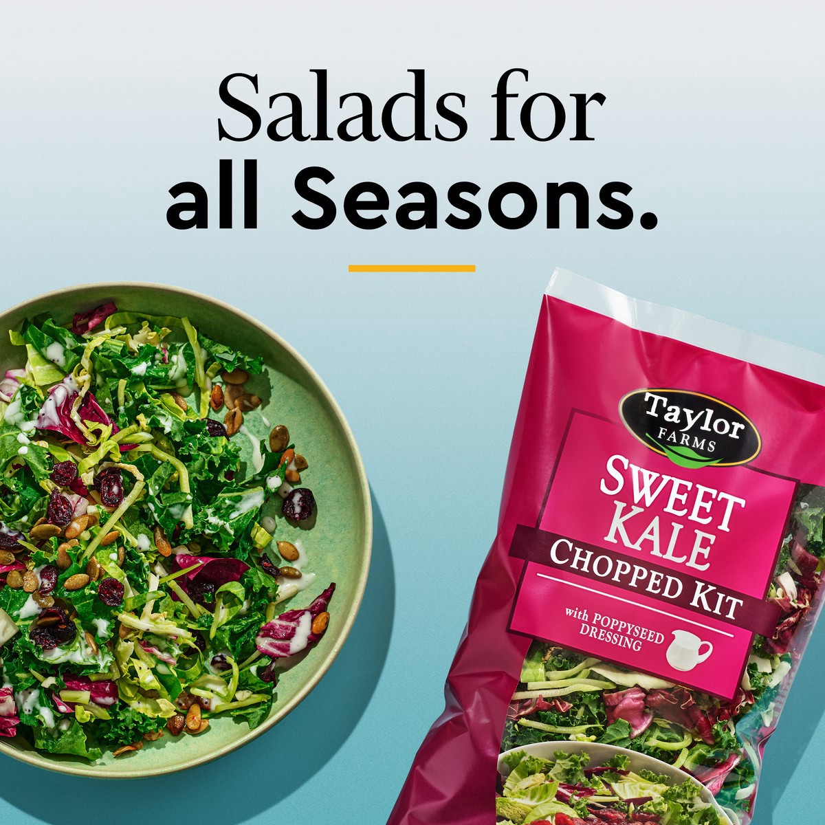 slide 2 of 6, Taylor Farms Sweet Kale Chopped Salad, 12 oz