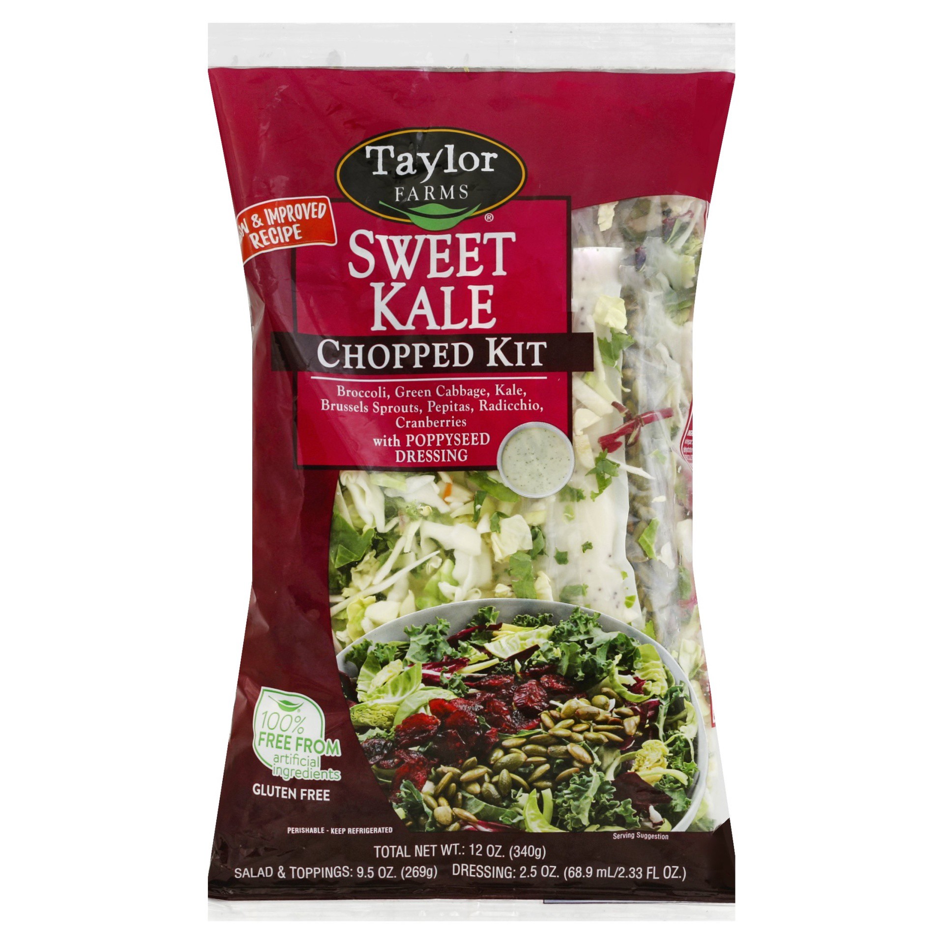 slide 1 of 1, Taylor Farms Sweet Kale Chopped Salad, 10.78 oz