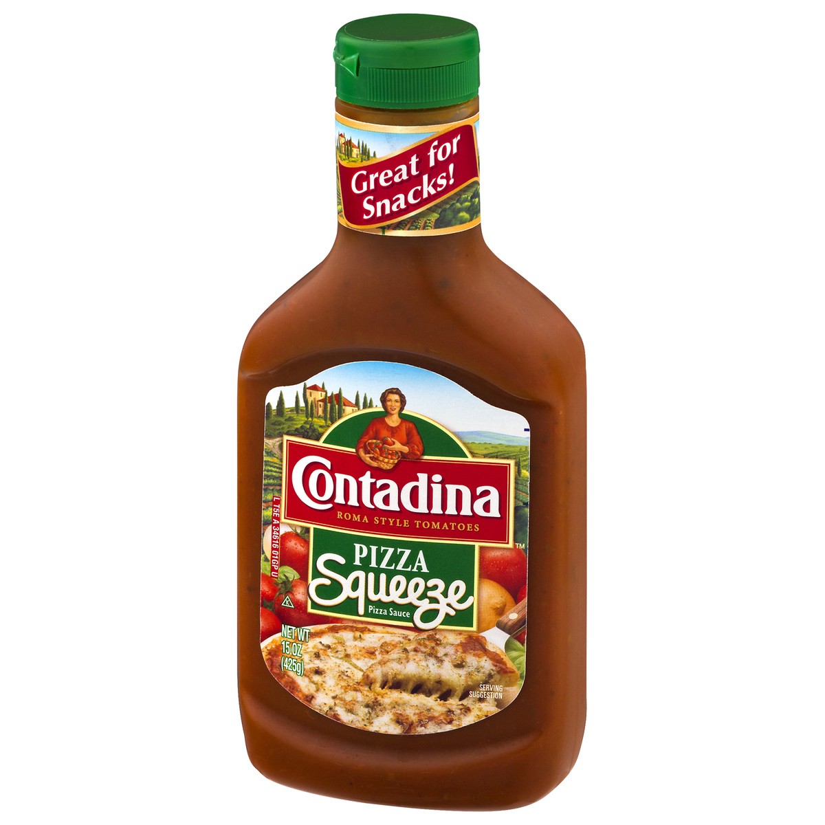 slide 8 of 9, Contadina Pizza Sauce, 15 oz Squeeze Bottle, 15 oz