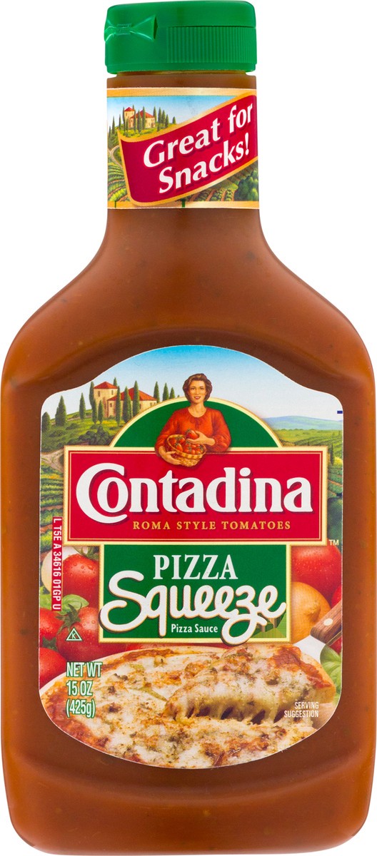 slide 6 of 9, Contadina Pizza Sauce, 15 oz Squeeze Bottle, 15 oz