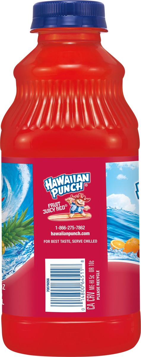 slide 11 of 11, Hawaiian Punch Fruit Juicy Red, 32 fl oz bottle, 32 fl oz