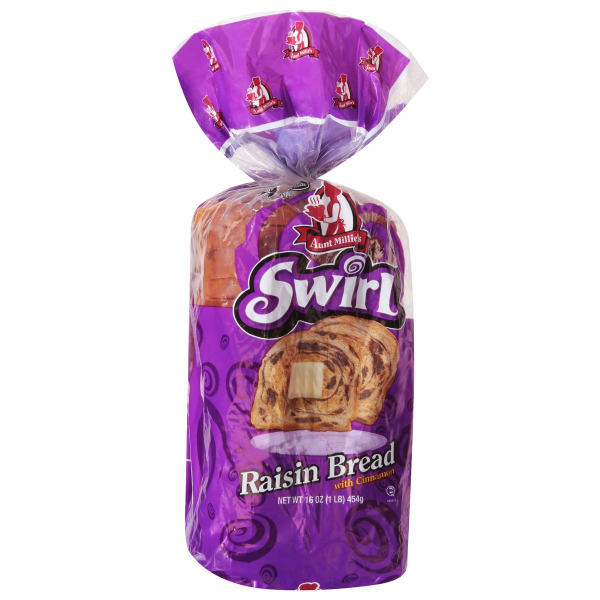 slide 8 of 9, Aunt Millie's Cinnamon Swirl Raisin Bread 16 oz, 16 oz