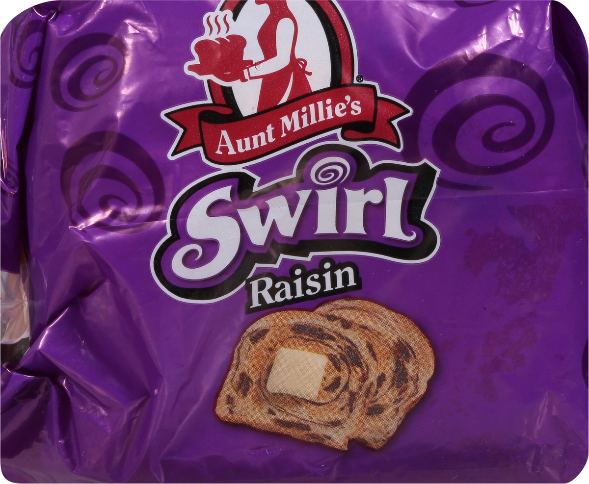 slide 3 of 9, Aunt Millie's Cinnamon Swirl Raisin Bread 16 oz, 16 oz