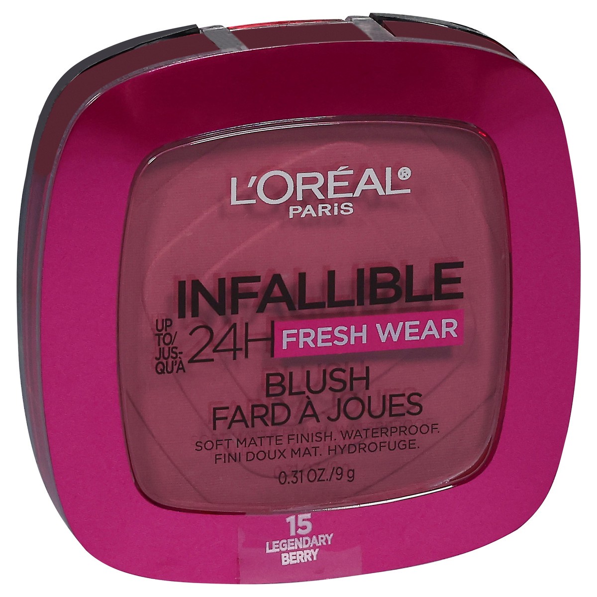 slide 2 of 11, L'Oréal 15 Legendary Berry Infallible 24H Fresh Wear Blush 0.31 oz, 0.31 oz