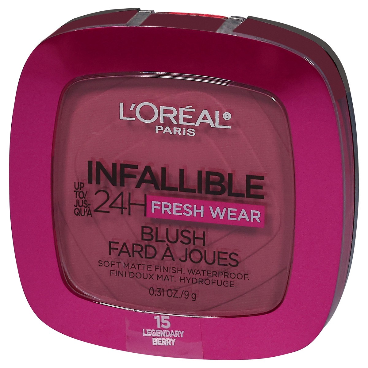 slide 7 of 11, L'Oréal 15 Legendary Berry Infallible 24H Fresh Wear Blush 0.31 oz, 0.31 oz