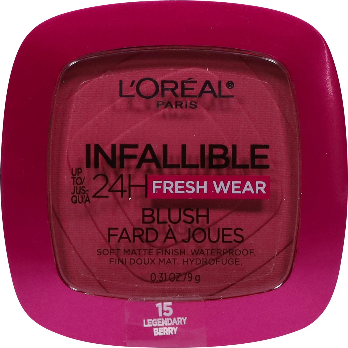 slide 4 of 11, L'Oréal 15 Legendary Berry Infallible 24H Fresh Wear Blush 0.31 oz, 0.31 oz