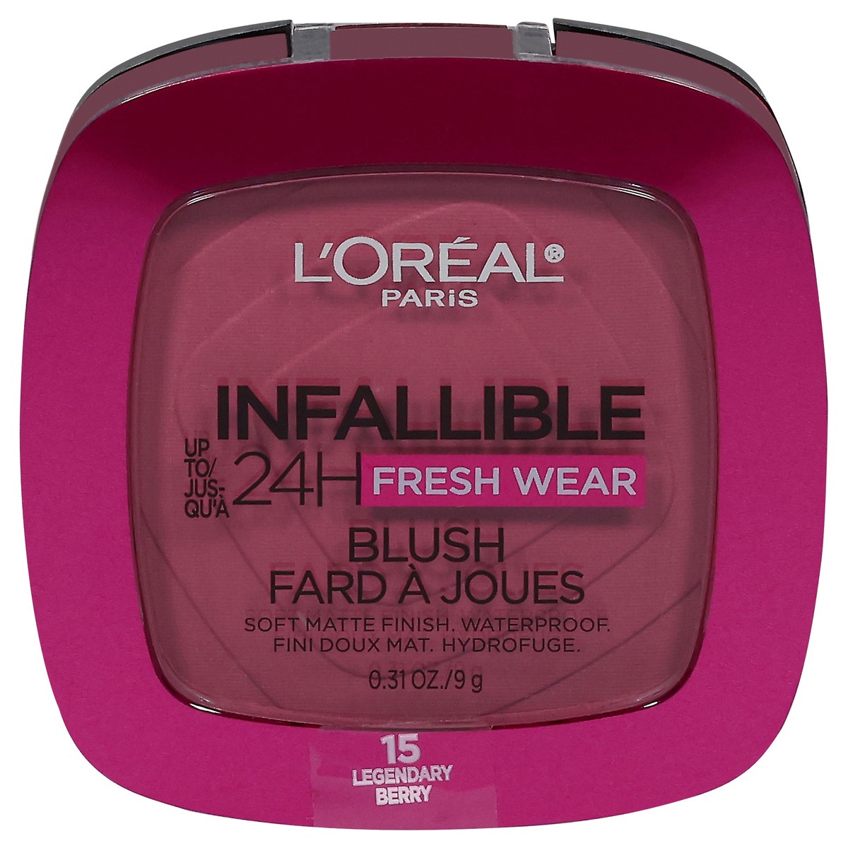 slide 1 of 11, L'Oréal 15 Legendary Berry Infallible 24H Fresh Wear Blush 0.31 oz, 0.31 oz