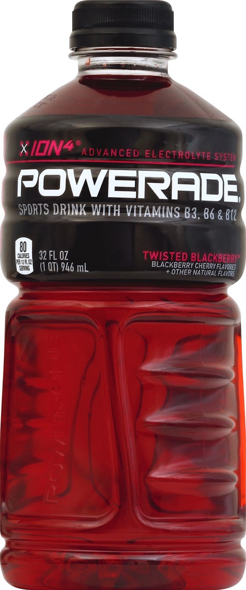 slide 4 of 4, Powerade ION4 Sports Drink Twisted Cherry - 32 fl oz, 32 fl oz