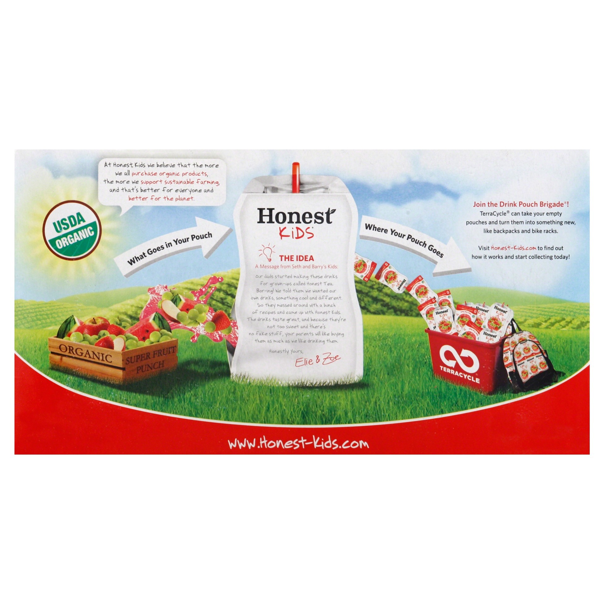 slide 2 of 9, Honest Kids Super Fruit Punch Organic Fruit Juice- 54 fl oz, 54 fl oz