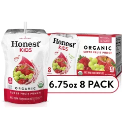 Honest Tea Honest Kids Super Fruit Punch Organic Juice Drinks