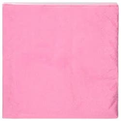 Sensations Candy Pink 2-Ply Napkin - 40 Each
