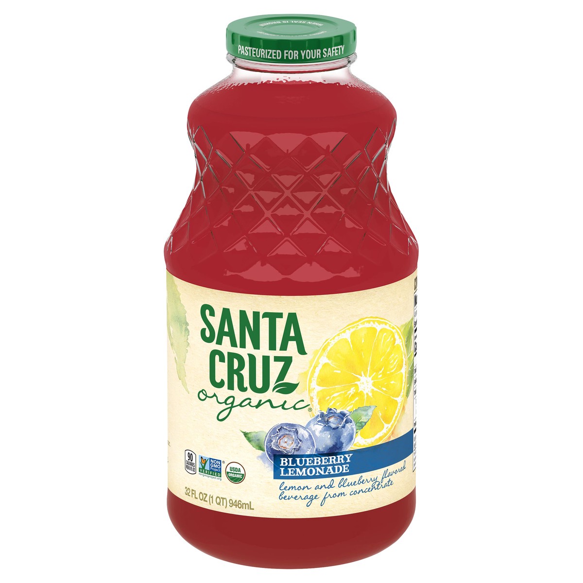 slide 1 of 1, Santa Cruz Organic Beverage - 32 fl oz, 32 fl oz