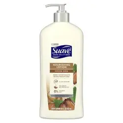 Suave Skin Solutions Body Lotion Cocoa Butter & Shea, 18 oz