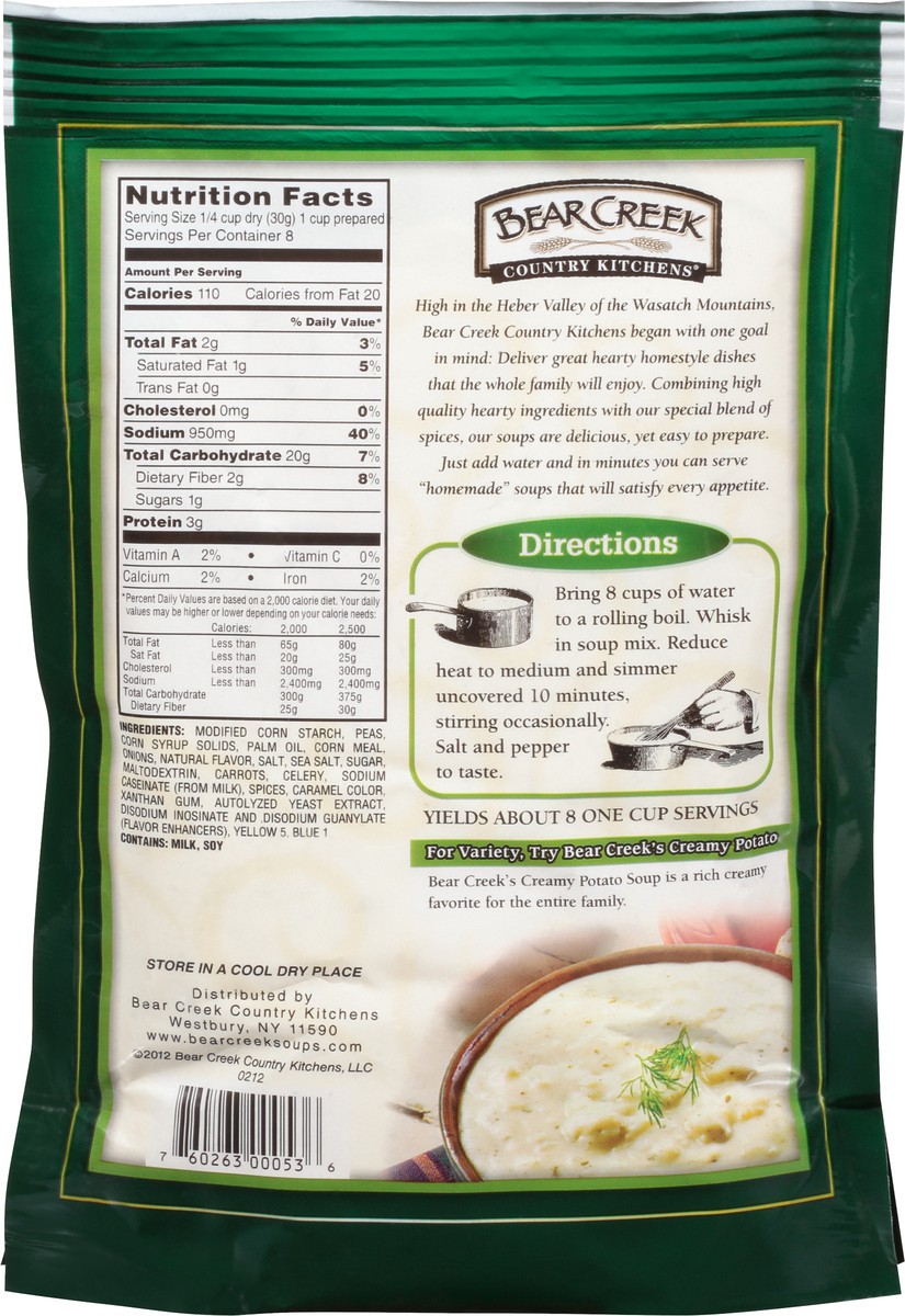 slide 3 of 5, Bear Creek Split Pea Dry Soup Mix, 8.4 oz