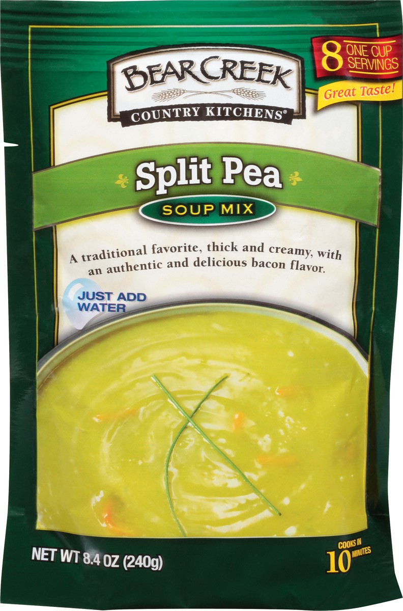 slide 4 of 5, Bear Creek Split Pea Dry Soup Mix, 8.4 oz