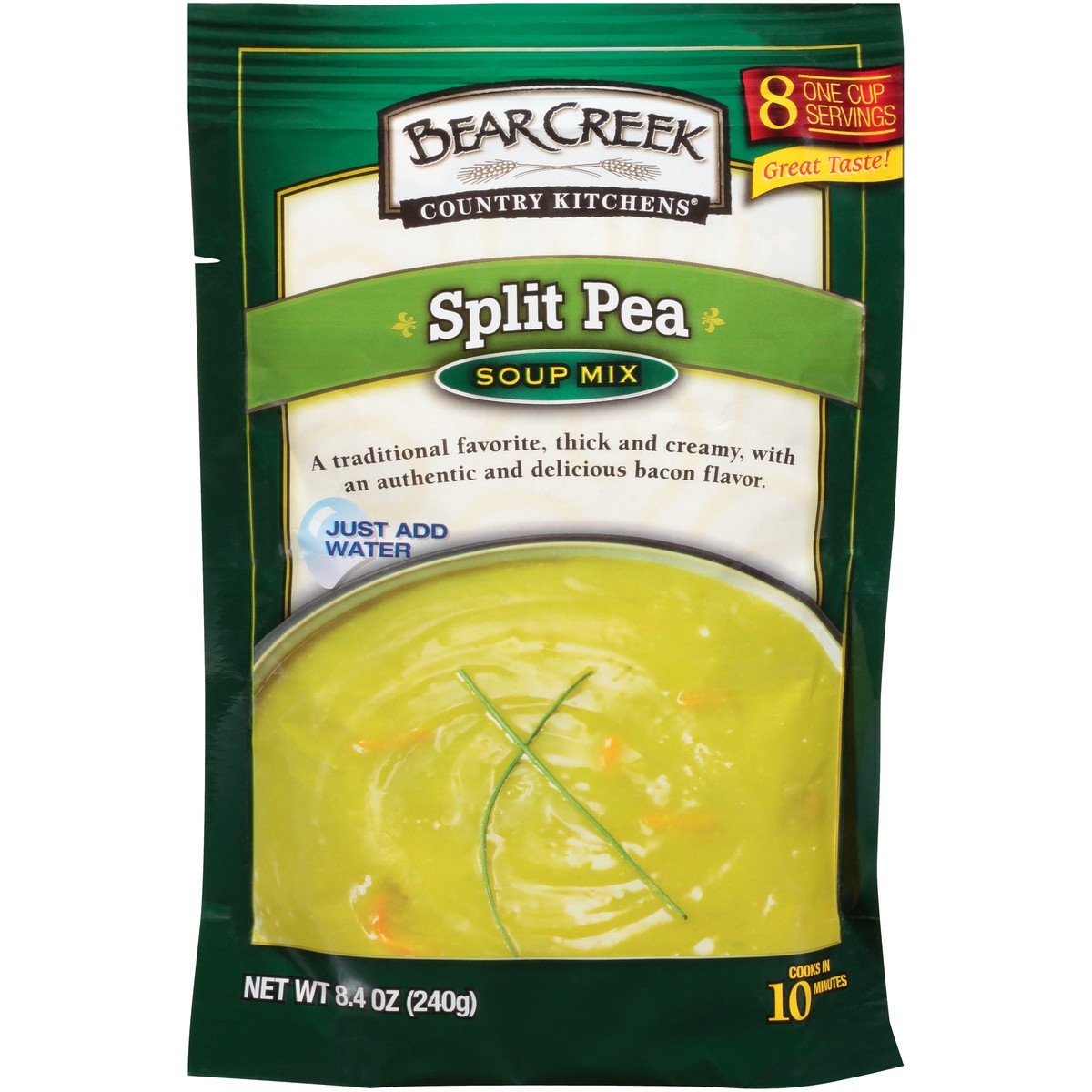 slide 1 of 5, Bear Creek Split Pea Dry Soup Mix, 8.4 oz