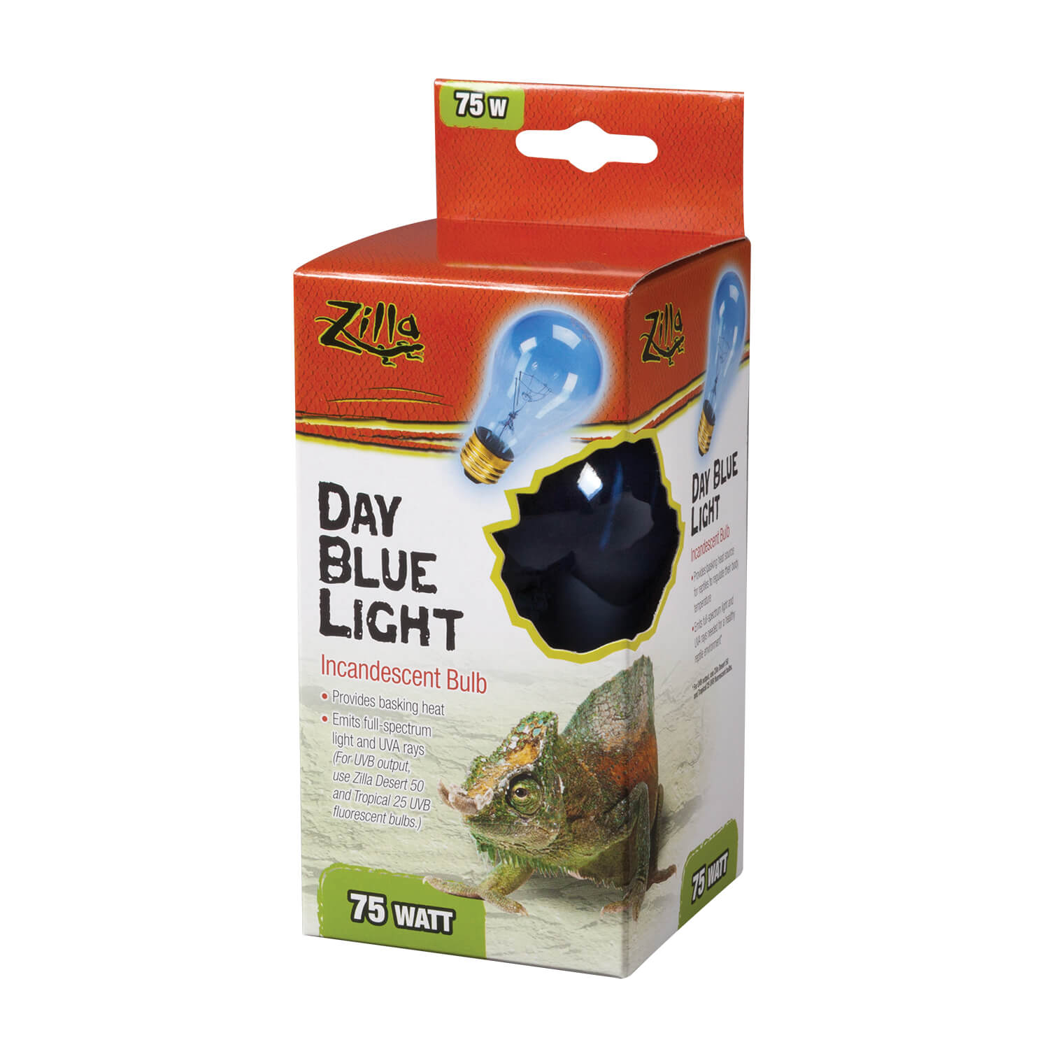 slide 1 of 2, Zilla Incandescent Bulbs Day Blue 75 Watts, 1 ct