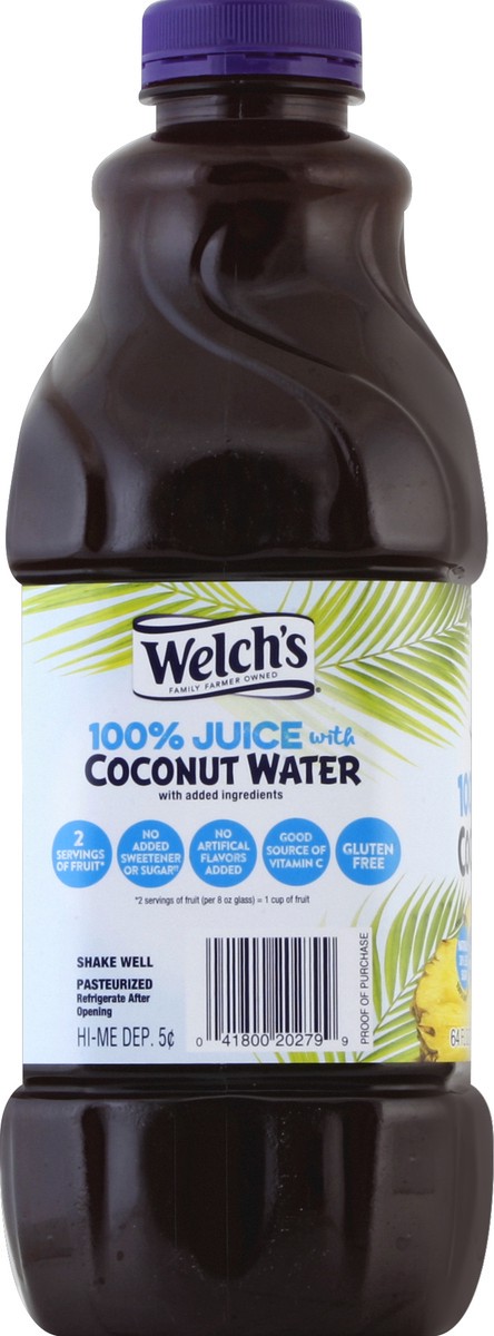 slide 5 of 5, Welch's 100% Juice 64 oz, 64 oz