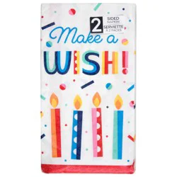 Sensations Birthday Bliss 2 Sided 2 Ply Napkin 24 Each