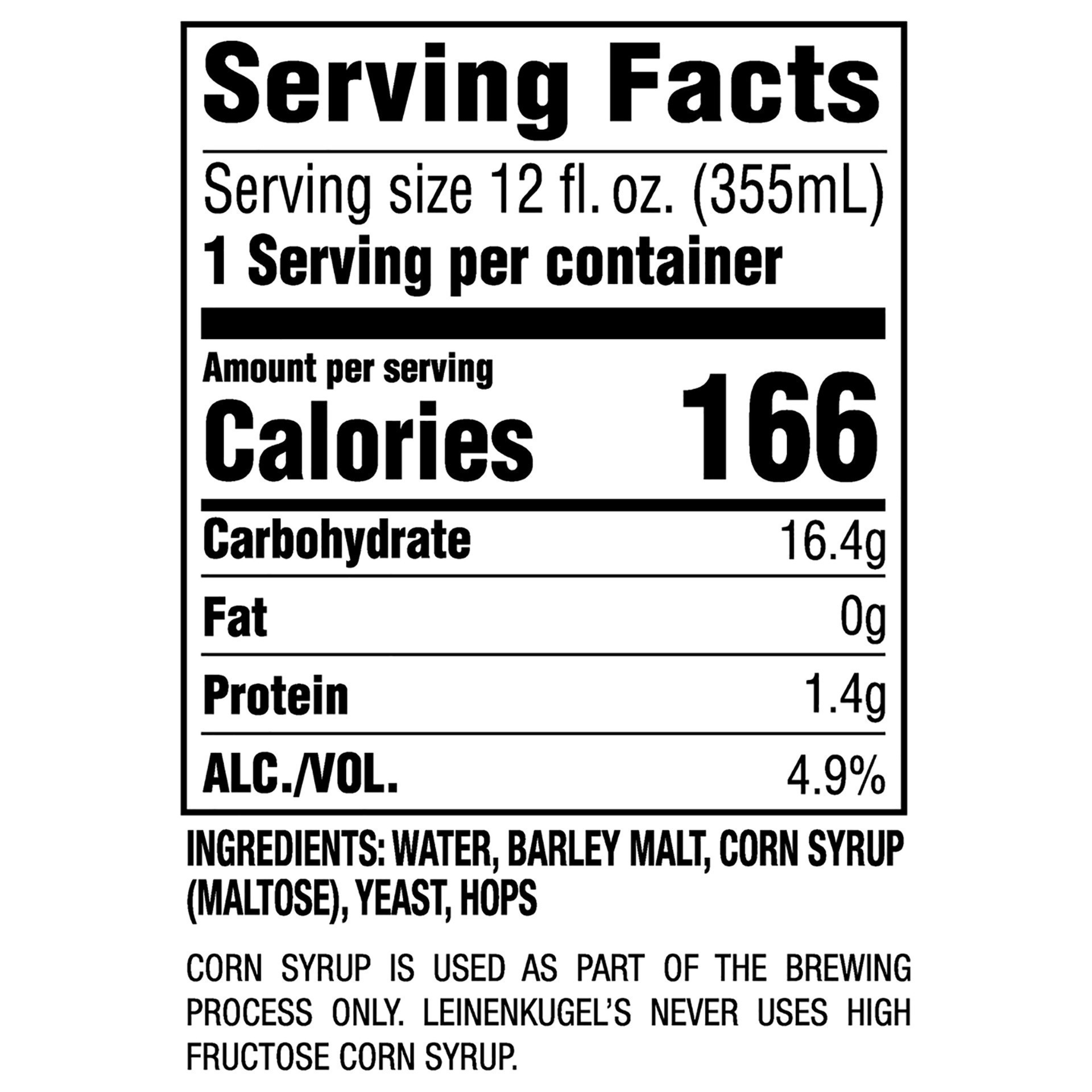 slide 3 of 5, Leinenkugel's Summer Shandy Craft Beer, 4.2% ABV, 12-pack, 12-oz beer bottles, 12 ct; 12 fl oz