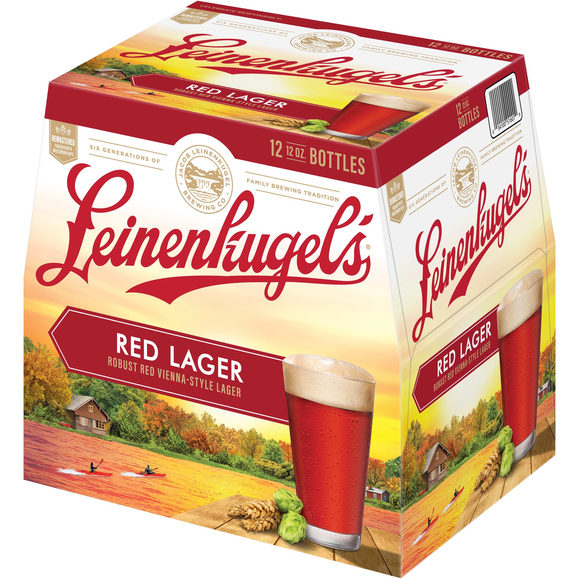 slide 5 of 5, Leinenkugel's Summer Shandy Craft Beer, 4.2% ABV, 12-pack, 12-oz beer bottles, 12 ct; 12 fl oz