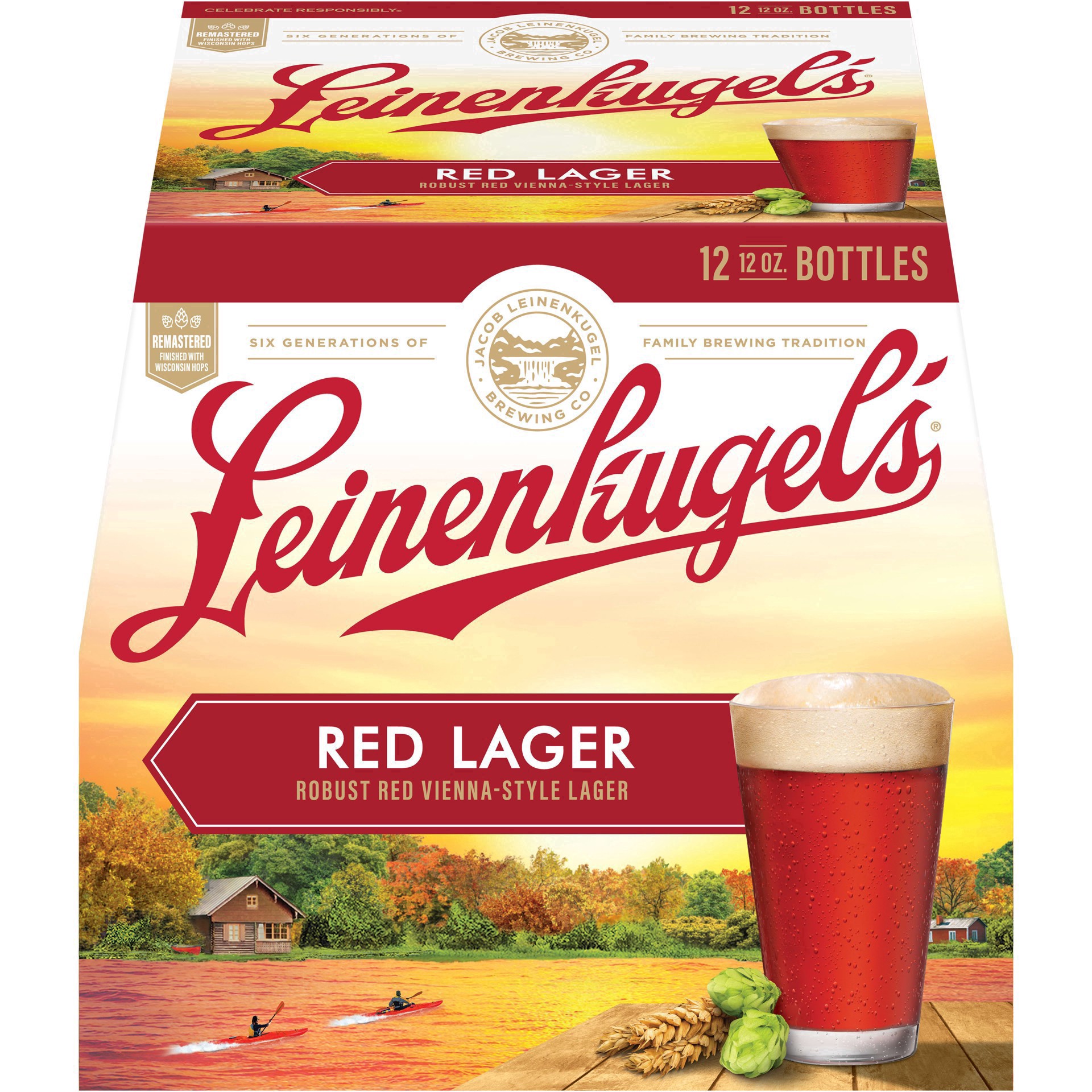 slide 2 of 5, Leinenkugel's Summer Shandy Craft Beer, 4.2% ABV, 12-pack, 12-oz beer bottles, 12 ct; 12 fl oz