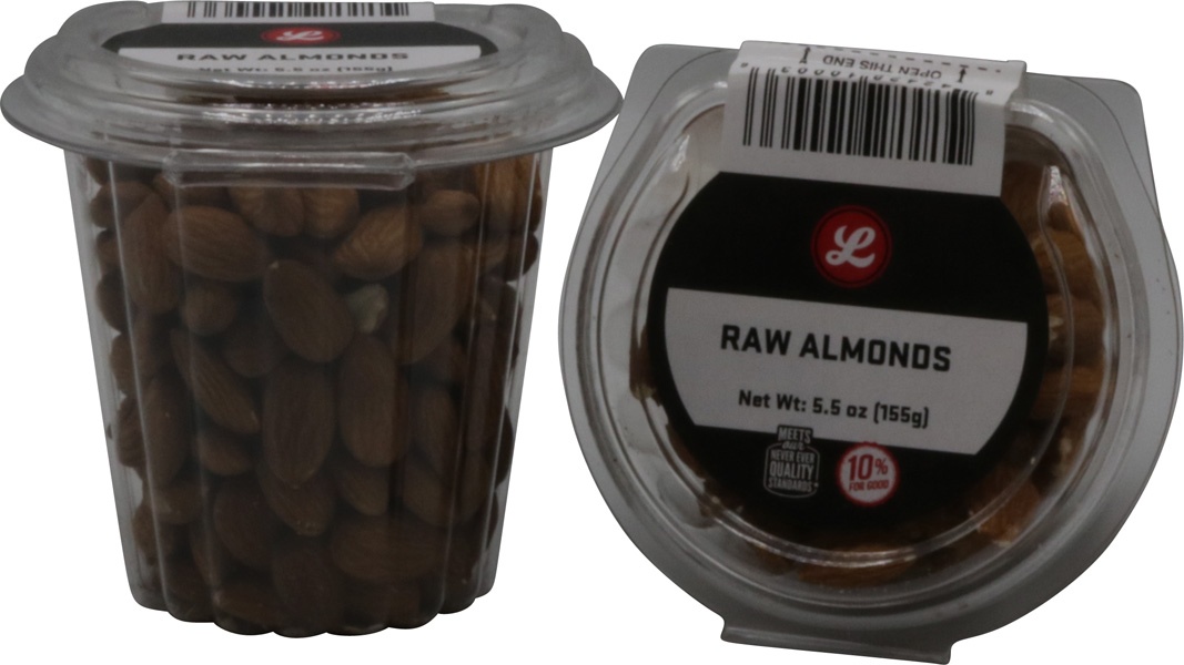 slide 1 of 1, Lucky's Market Raw Almonds, 5.5 oz