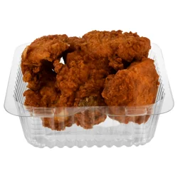 Giant Hot & Spicy Breaded Chicken Wings Fully Cooked