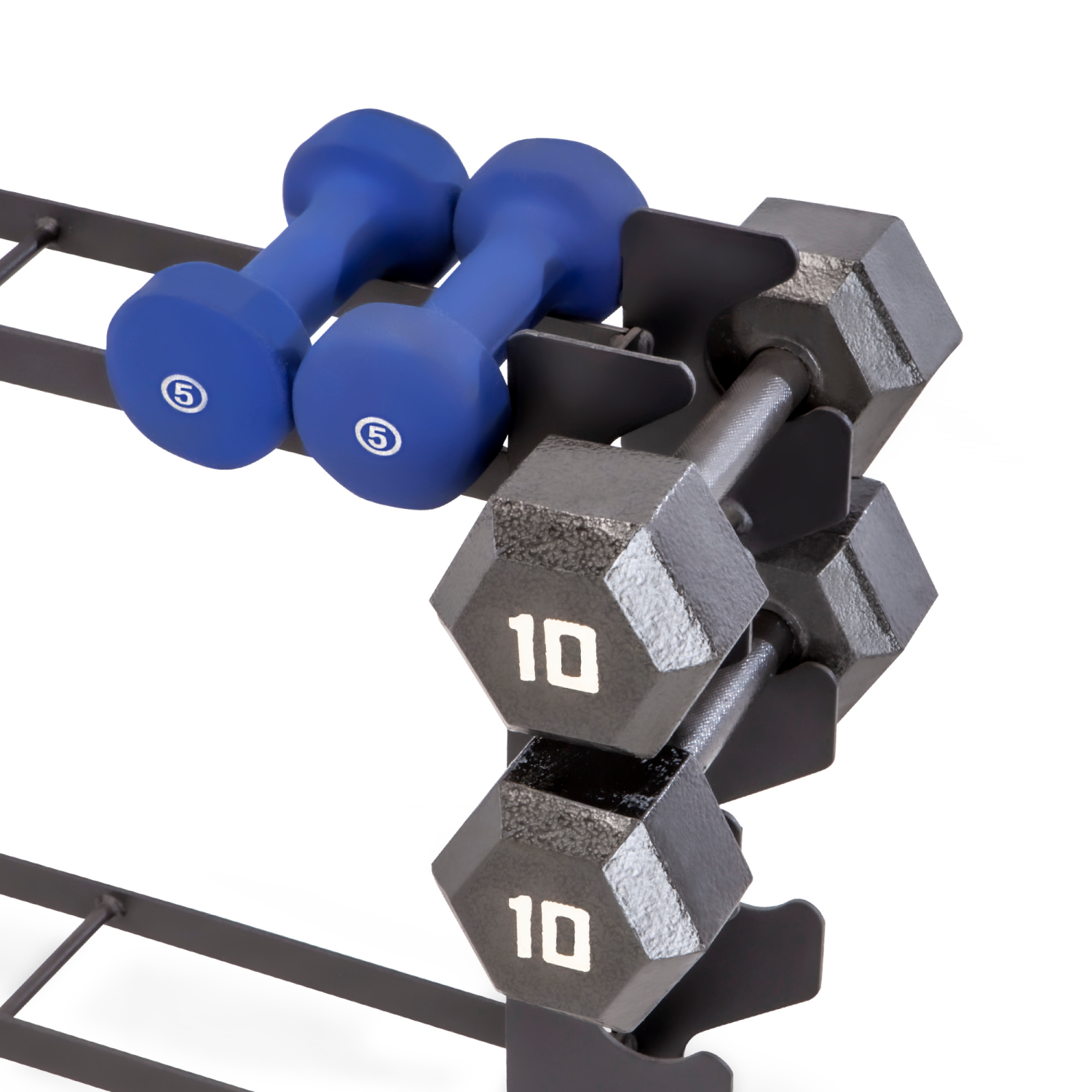 slide 3 of 7, Compact Dumbbell Rack - DBR-56, 1 ct