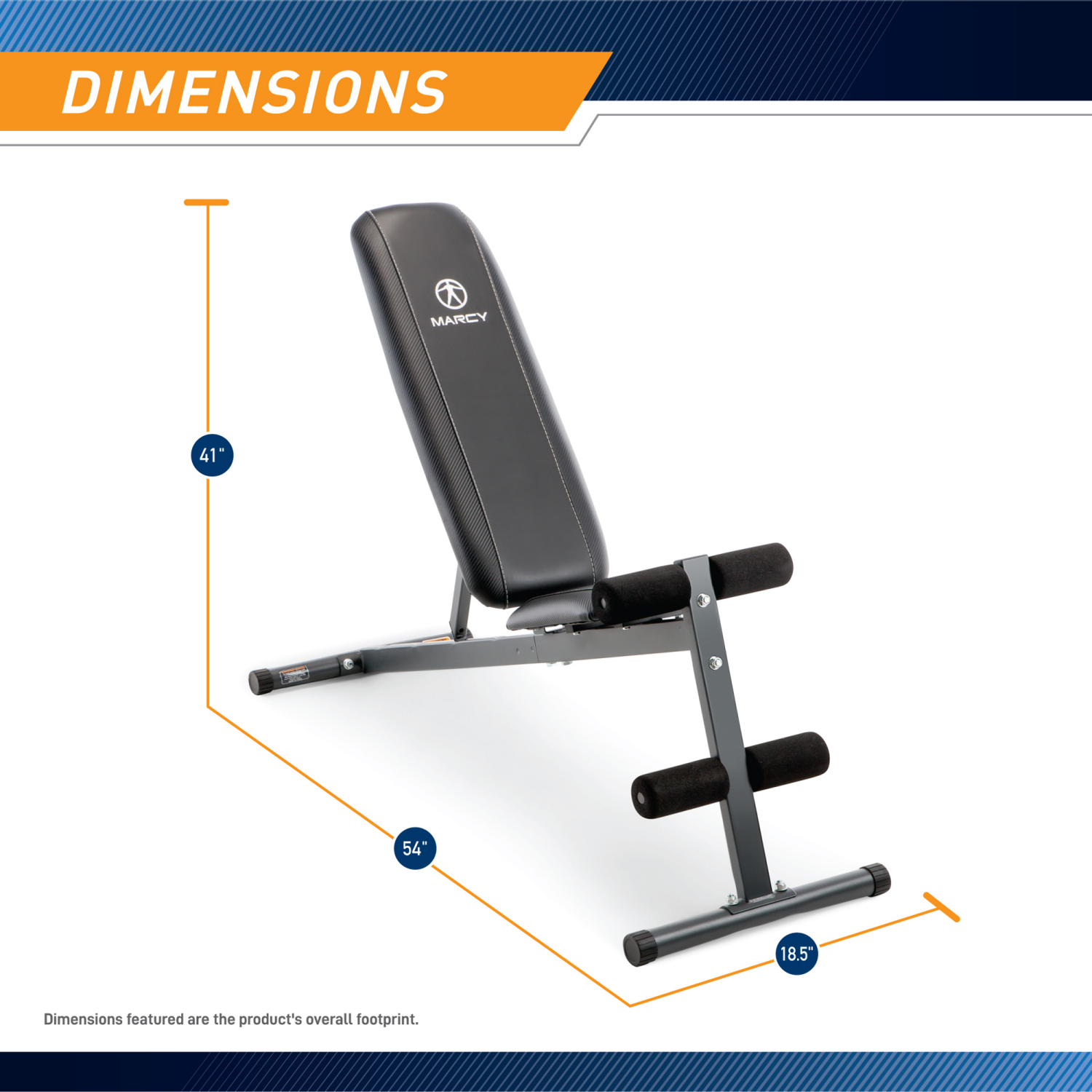 slide 3 of 8, Marcy Club Utility Weight Bench, 1 ct
