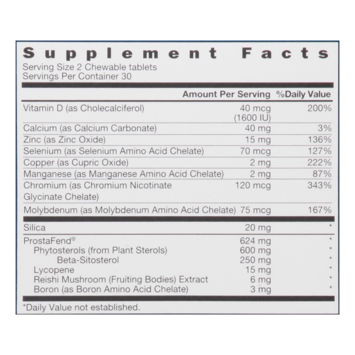 slide 12 of 13, Super Beta Prostate Advanced Chewable Tablets Natural Berry Flavor Chewables 60 60 ea Box, 60 ct