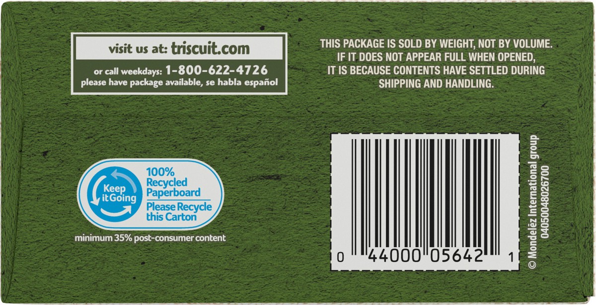 slide 4 of 9, Triscuit Organic Original Crackers, 7 oz