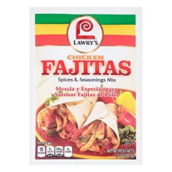 Lawry''s Chicken Fajita Seasoning Mix, 1.0 oz