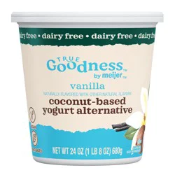 True Goodness Coconut Milk Yogurt, Vanilla, 24 oz