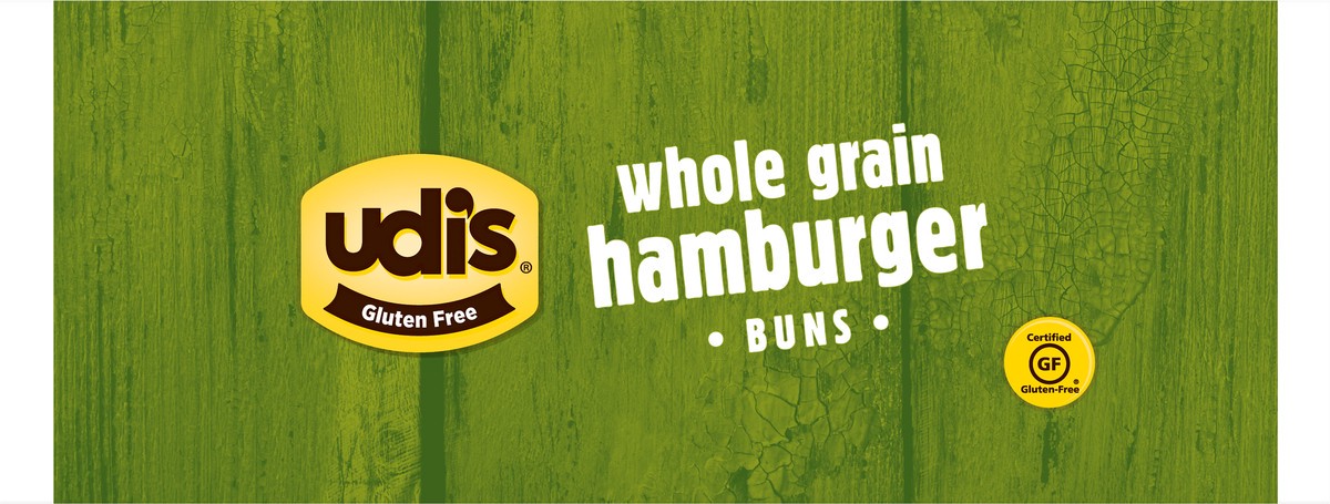 slide 6 of 9, Udi's Whole Grain Hamburger Buns 10.8 oz, 10.8 oz