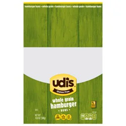 Udi's Whole Grain Hamburger Buns 10.8 oz