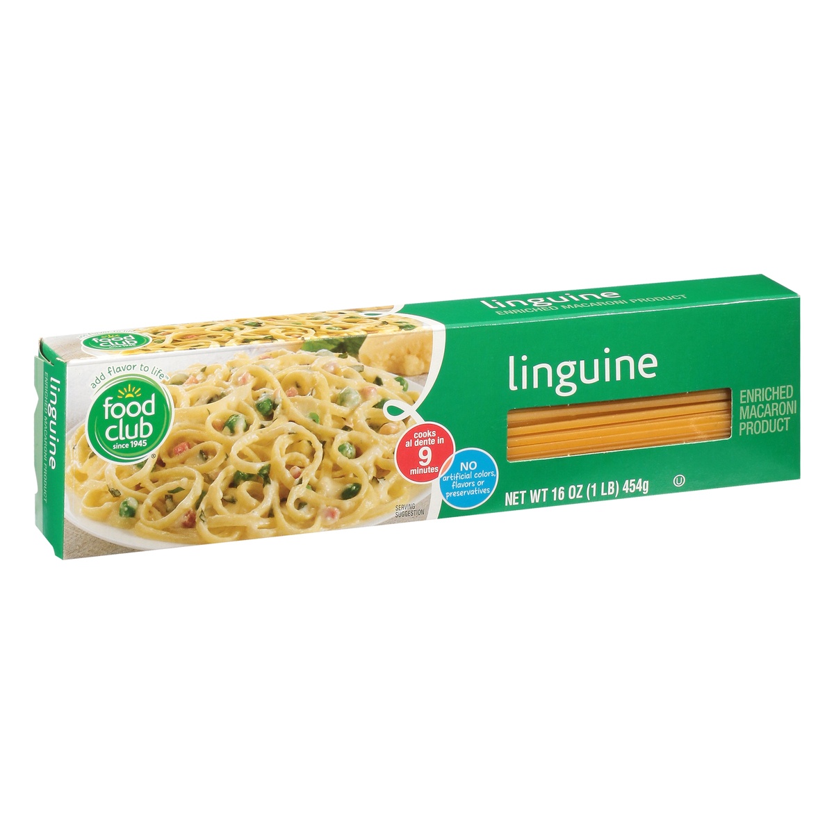 slide 2 of 10, Food Club Pasta Linguine Box, 16 oz