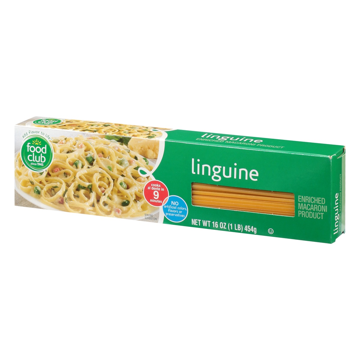 slide 3 of 10, Food Club Pasta Linguine Box, 16 oz