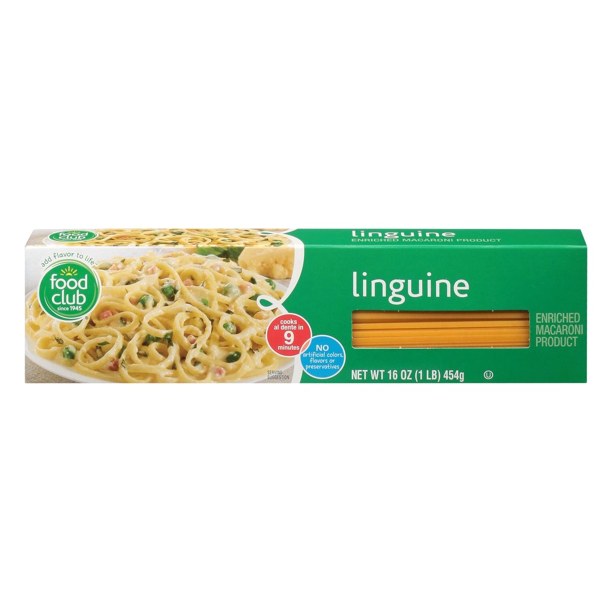 slide 1 of 10, Food Club Pasta Linguine Box, 16 oz