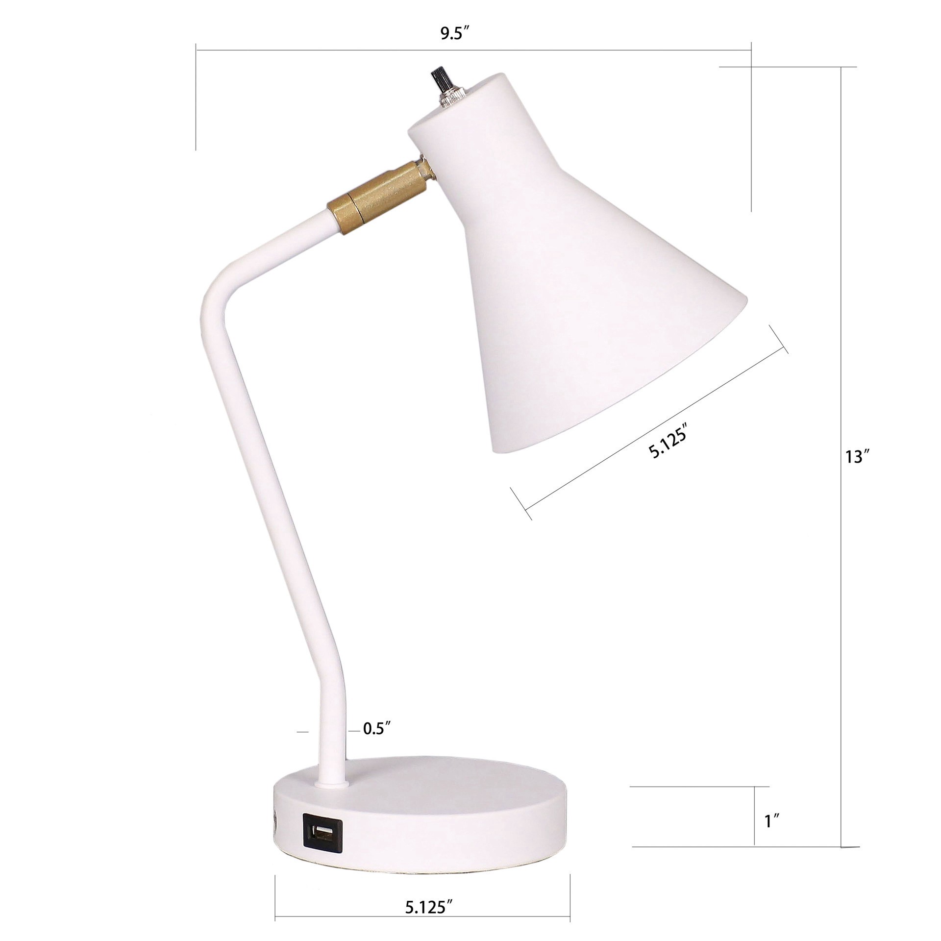 slide 4 of 4, 13" Desktop Lamp By Ashland, 13 in