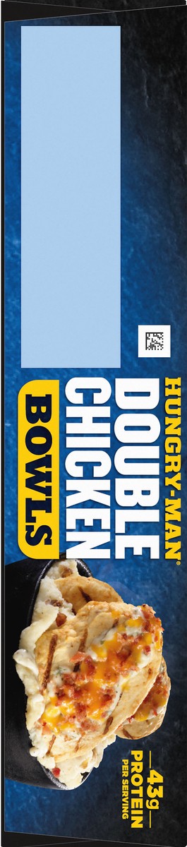 slide 3 of 13, Hungry-Man Double Chicken Bowls Chicken Bacon Ranch Chicken Bacon Ranch 15 oz, 15 oz