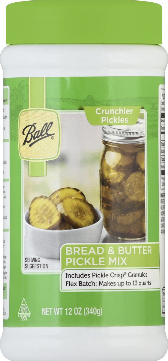 slide 2 of 2, Ball Bread and Butter Flex Batch Pickle Mix, 13.4 oz