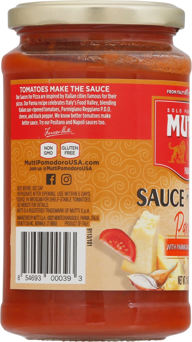 slide 9 of 14, Mutti Sauce for Pizza Parma Parmigiano Reggiano Cheese - 14 Oz, 14 oz