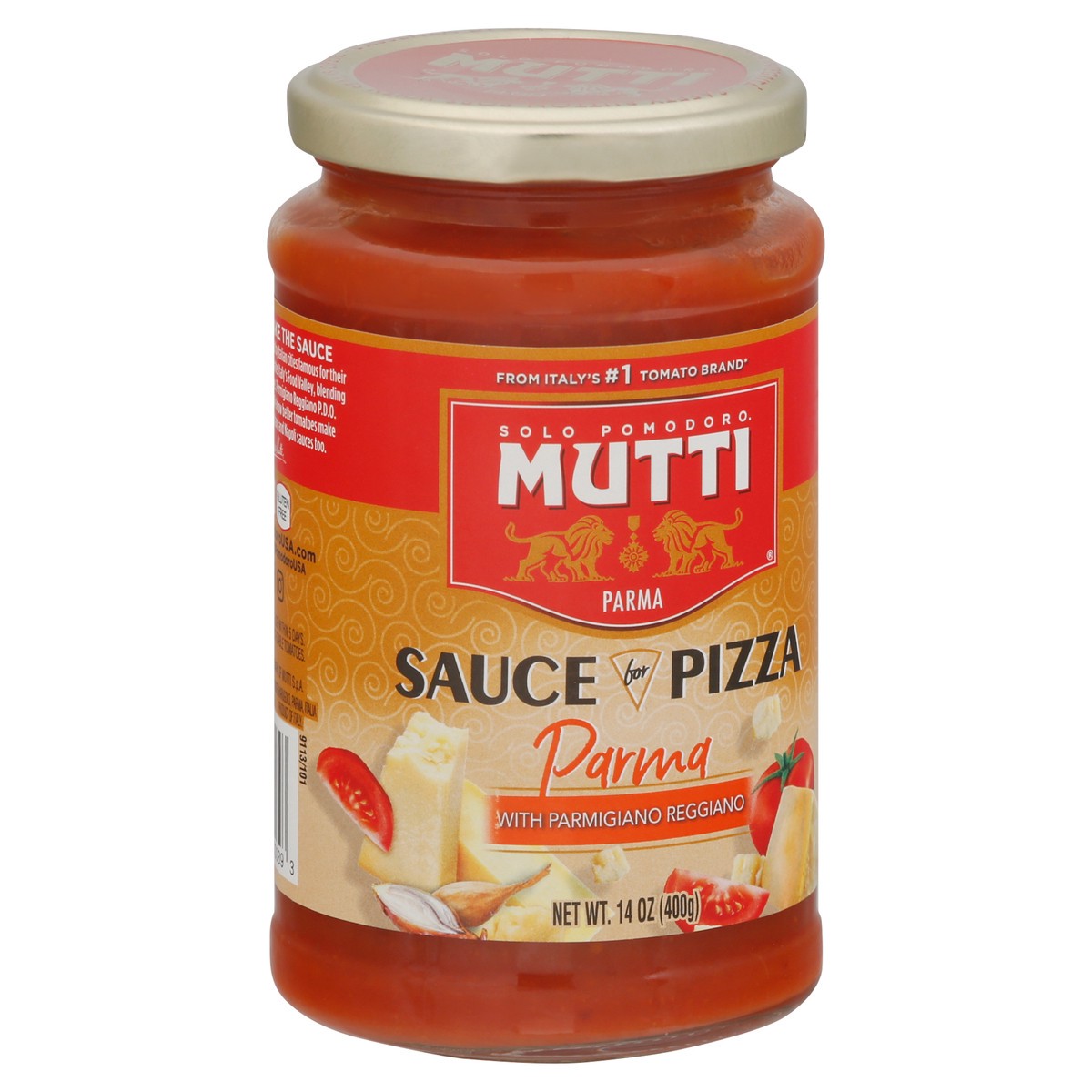 slide 12 of 14, Mutti Sauce for Pizza Parma Parmigiano Reggiano Cheese - 14 Oz, 14 oz