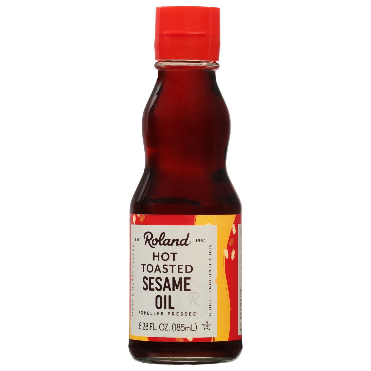 slide 3 of 13, Roland Toasted Hot Sesame Oil 6.28 fl oz, 6.28 fl oz