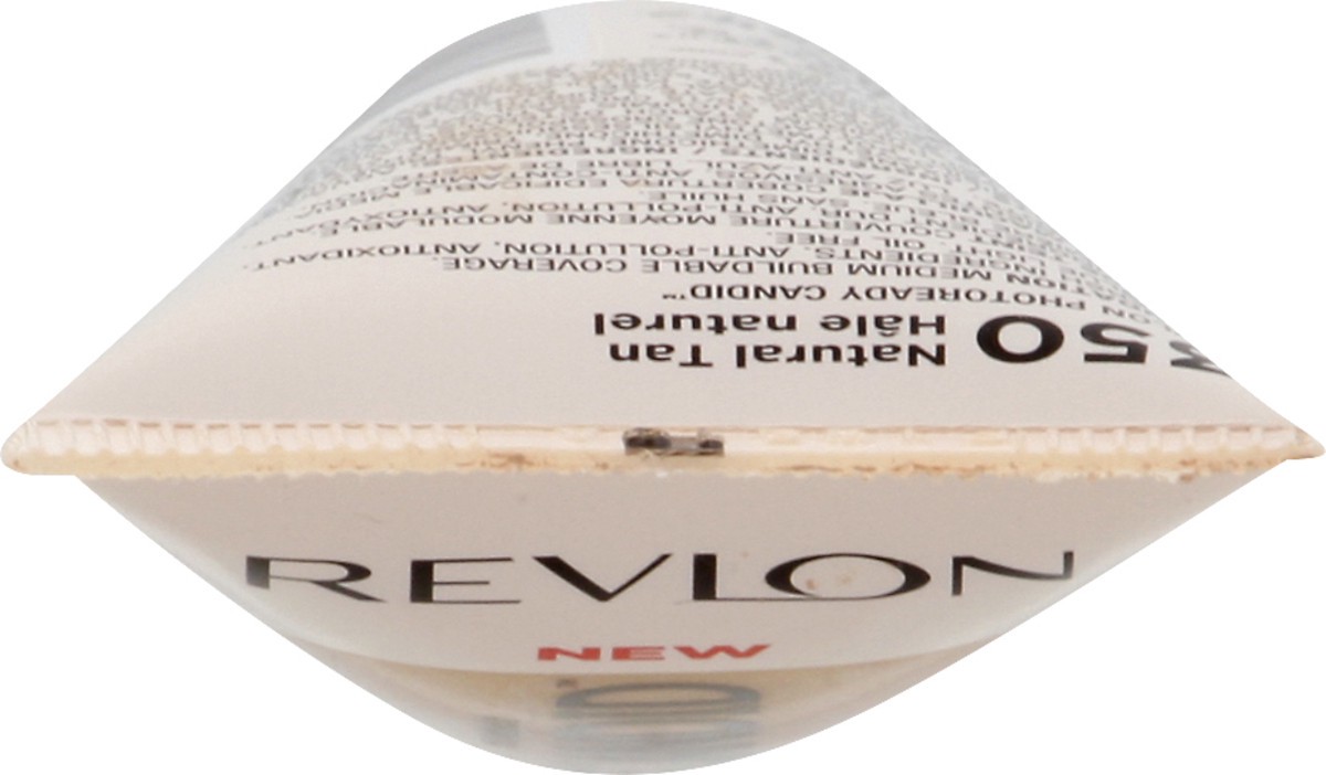 slide 9 of 9, Revlon Natural Tan 350 Natural Finish Anti-Pollution Foundation 0.75 oz, 0.75 fl oz