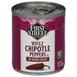 First Street Fs Chipotle Peppers In Adobe