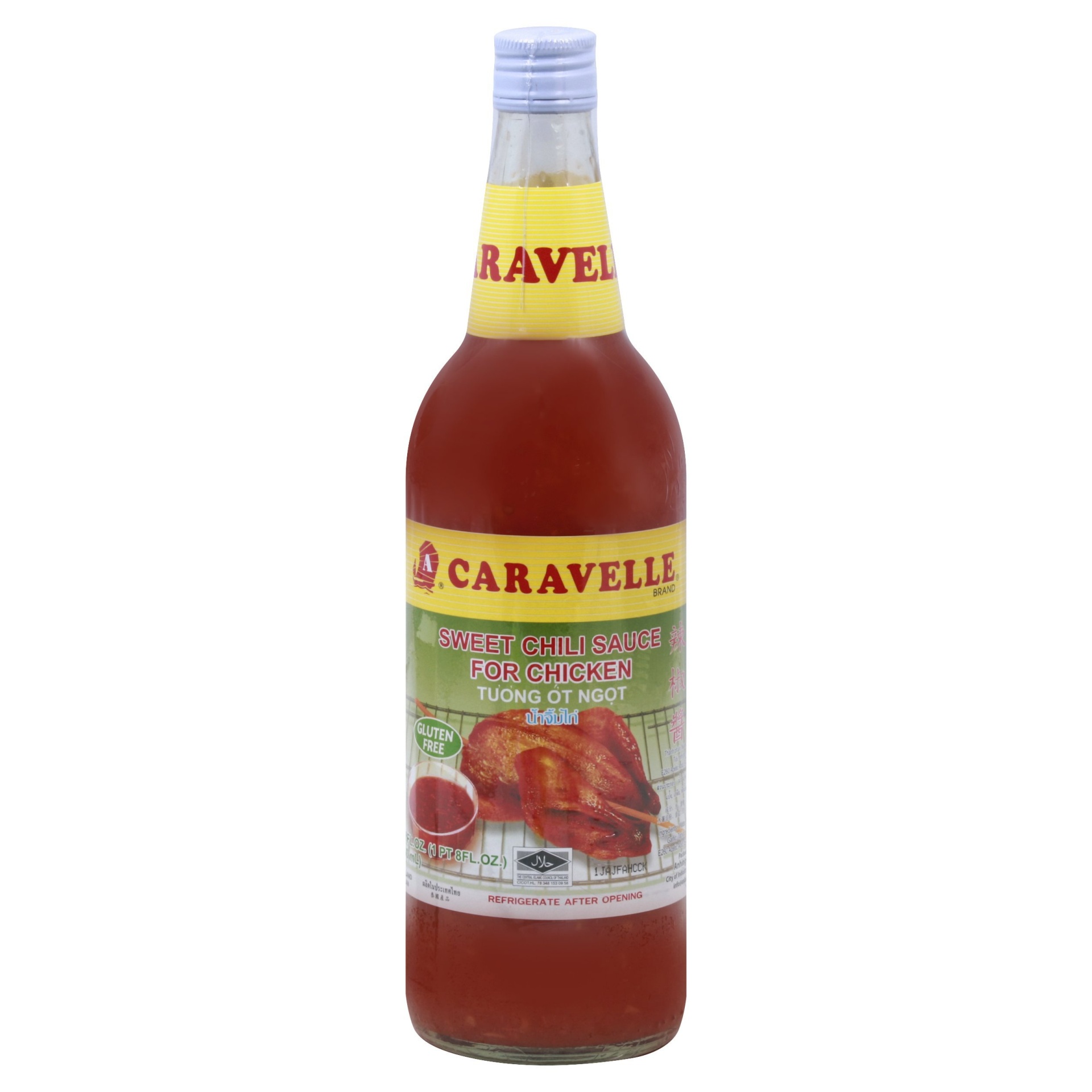 slide 1 of 1, Caravelle Sweet Chili Sauce, 24 oz