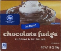 slide 1 of 1, Kroger Instant Pudding & Pie Filling - Chocolate Fudge, 3.9 oz